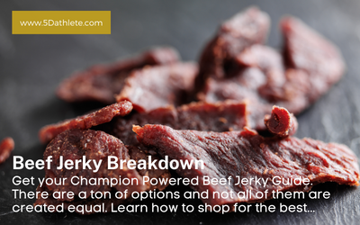The Champion’s Guide to Healthy Beef Jerky
